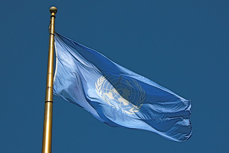 Flag of the UN